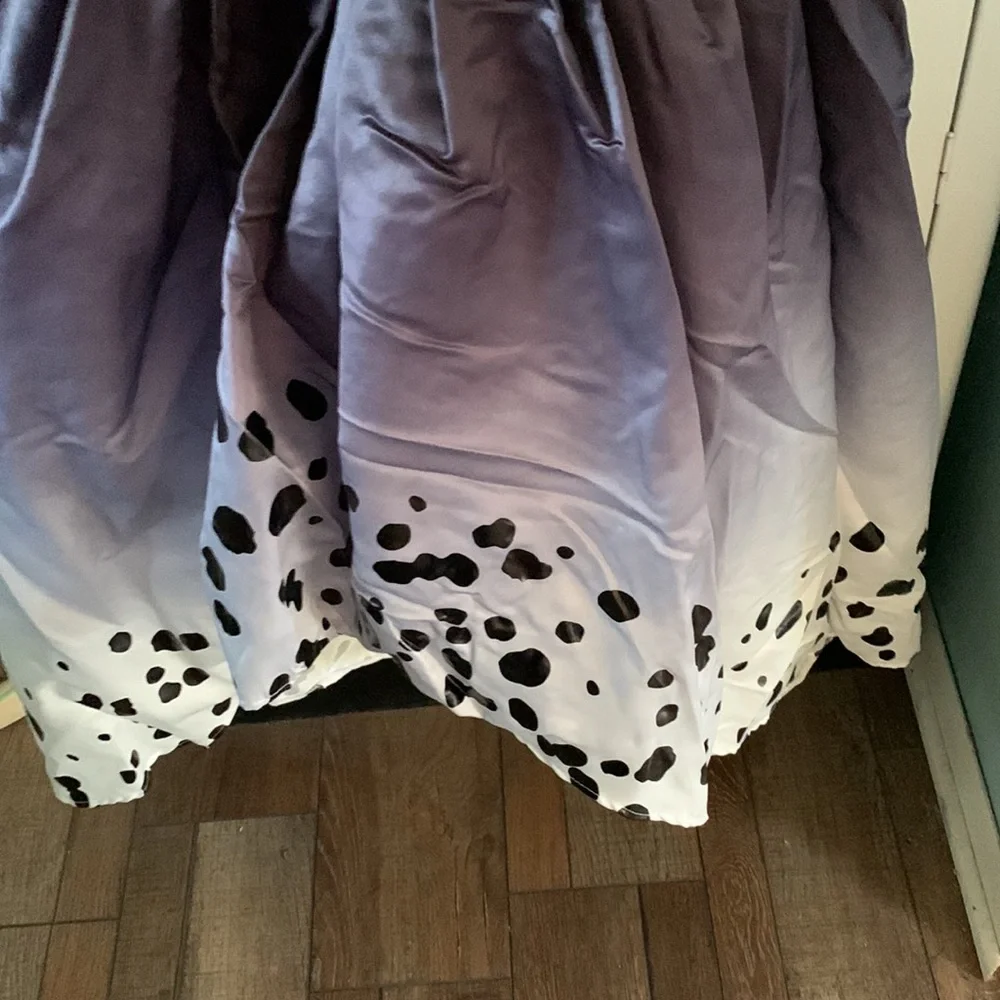 Disney villains, Cruella De Vil sz M 8-10 costume nwt - Picture 2 of 9